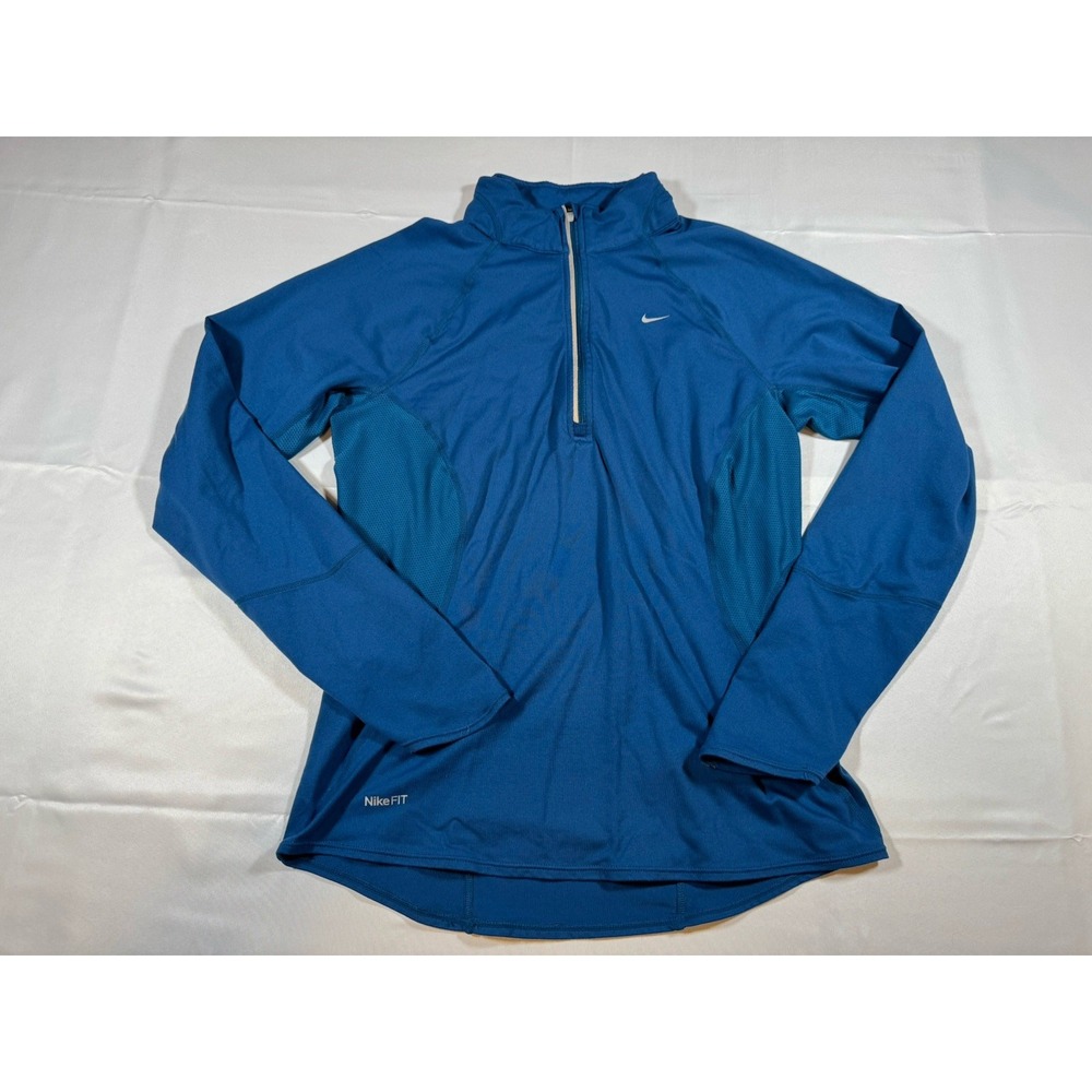 Nike Dri-FIT Womens Running Hoodie Light Blue Size‎ Small